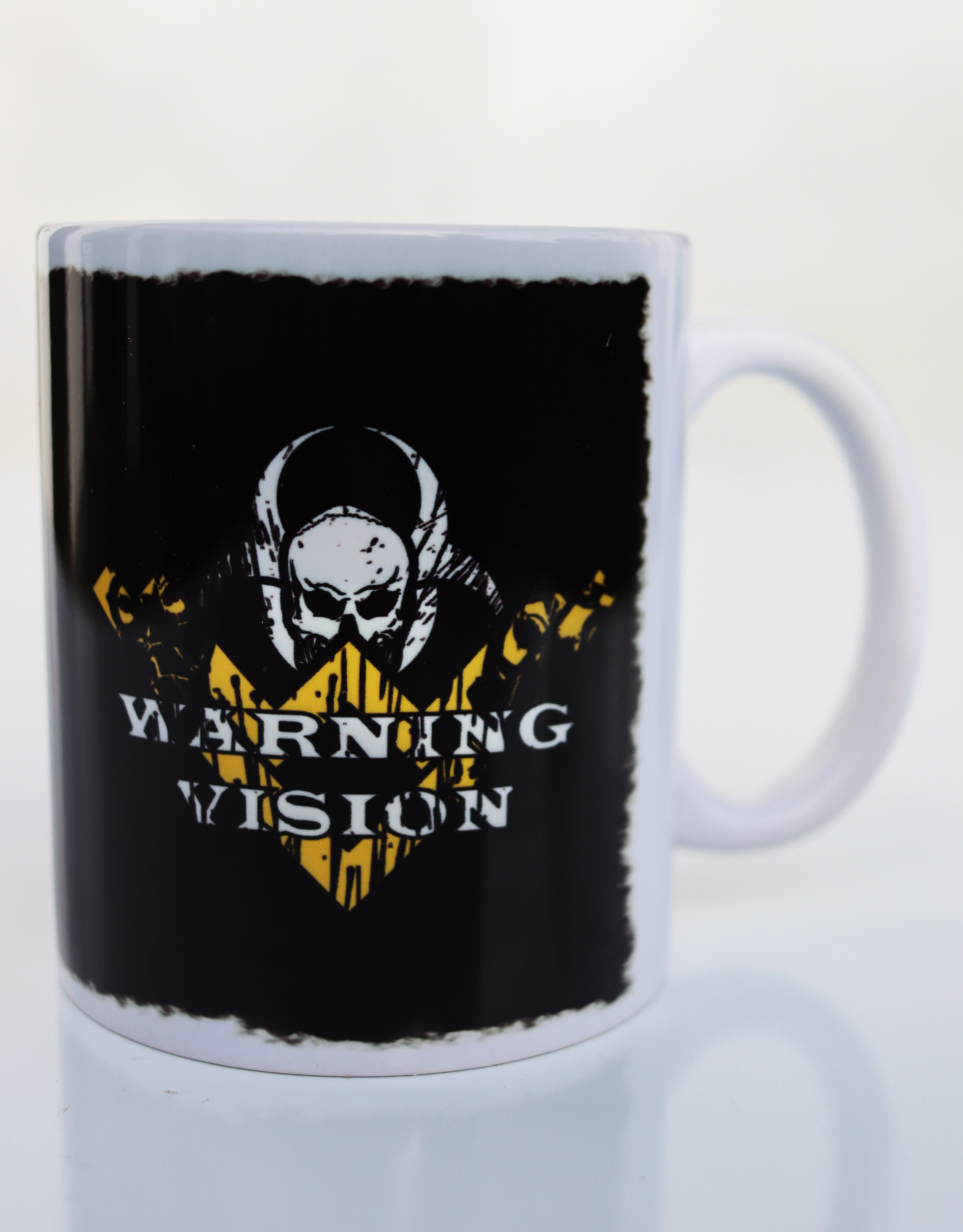 Set: Hrnek Warning Vision + CD Soudný den